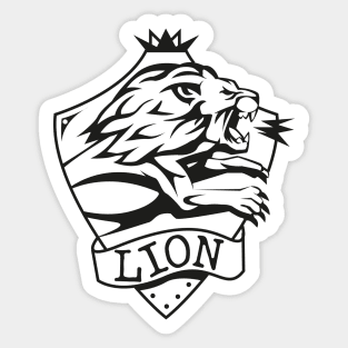 Lion logo Sticker